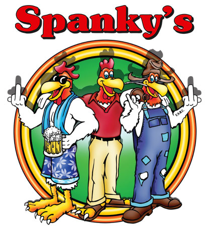 Spanky's Chicken Fingers logo