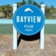 Bay View Villas Sign