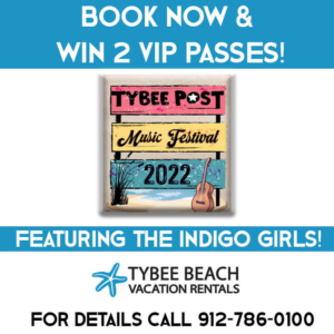 Reserve one of the Tybee Island cottages today to win tickets to a local music festival.