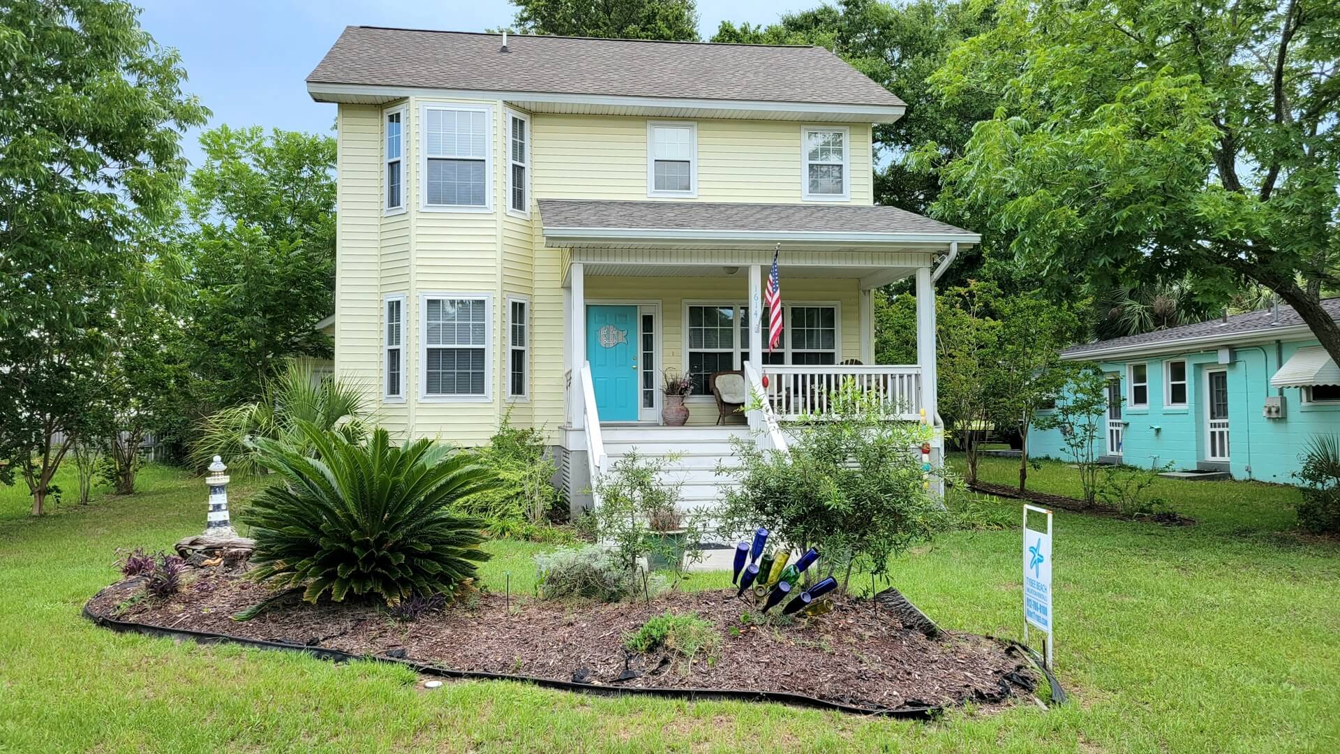 A Tybee Island rental to relax in after visiting the Savannah National Wildlife Refuge.